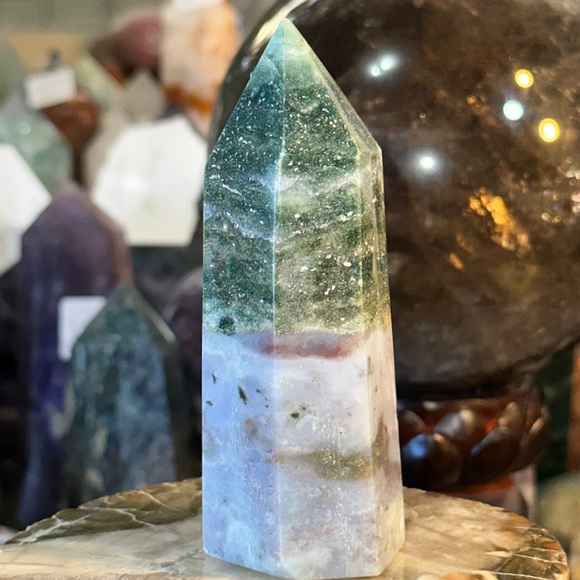🔥SALE🔥 Ocean Jasper Crystal Tower! - Picture 1 of 6